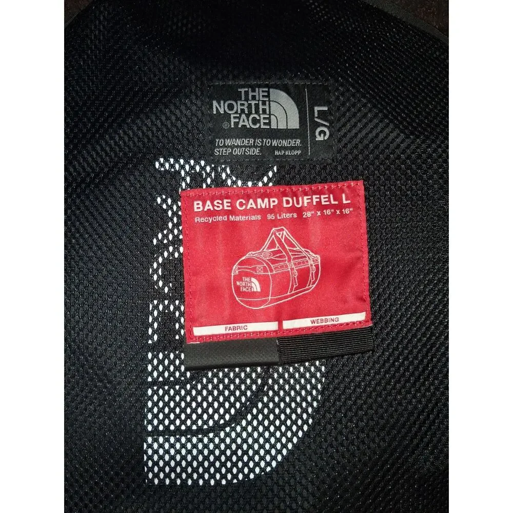 The North Face Base Camp Voyager Duffel 91L backpack TNF Black 28